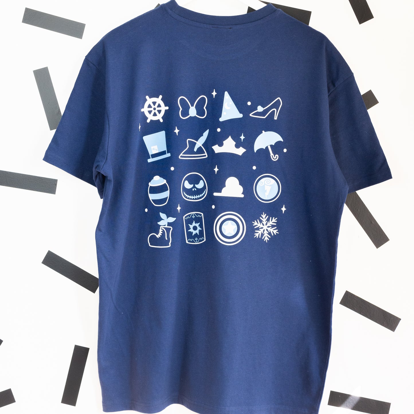 100 Years of Magic Castle Oversized T-Shirt - Blue