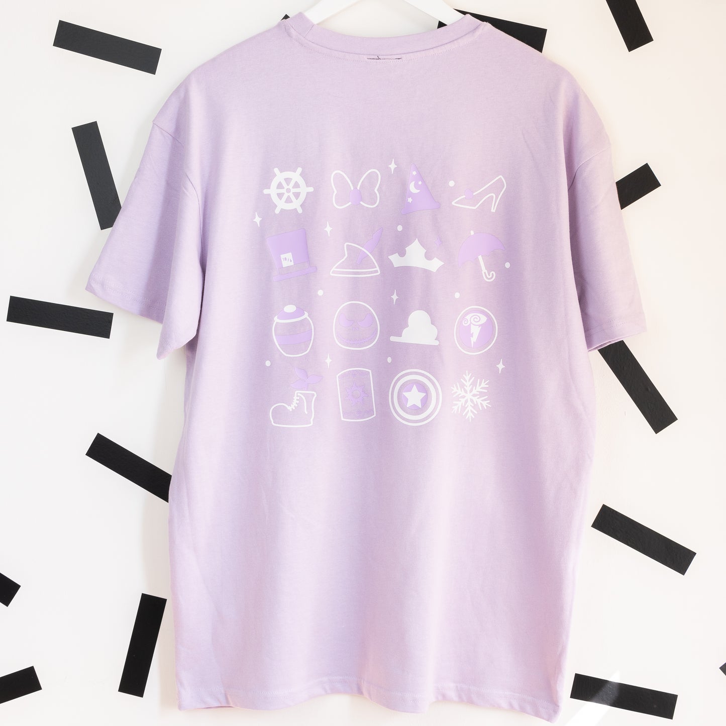 100 Years of Magic Castle Oversized T-Shirt - Lilac