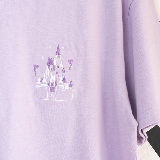 100 Years of Magic Castle Oversized T-Shirt - Lilac