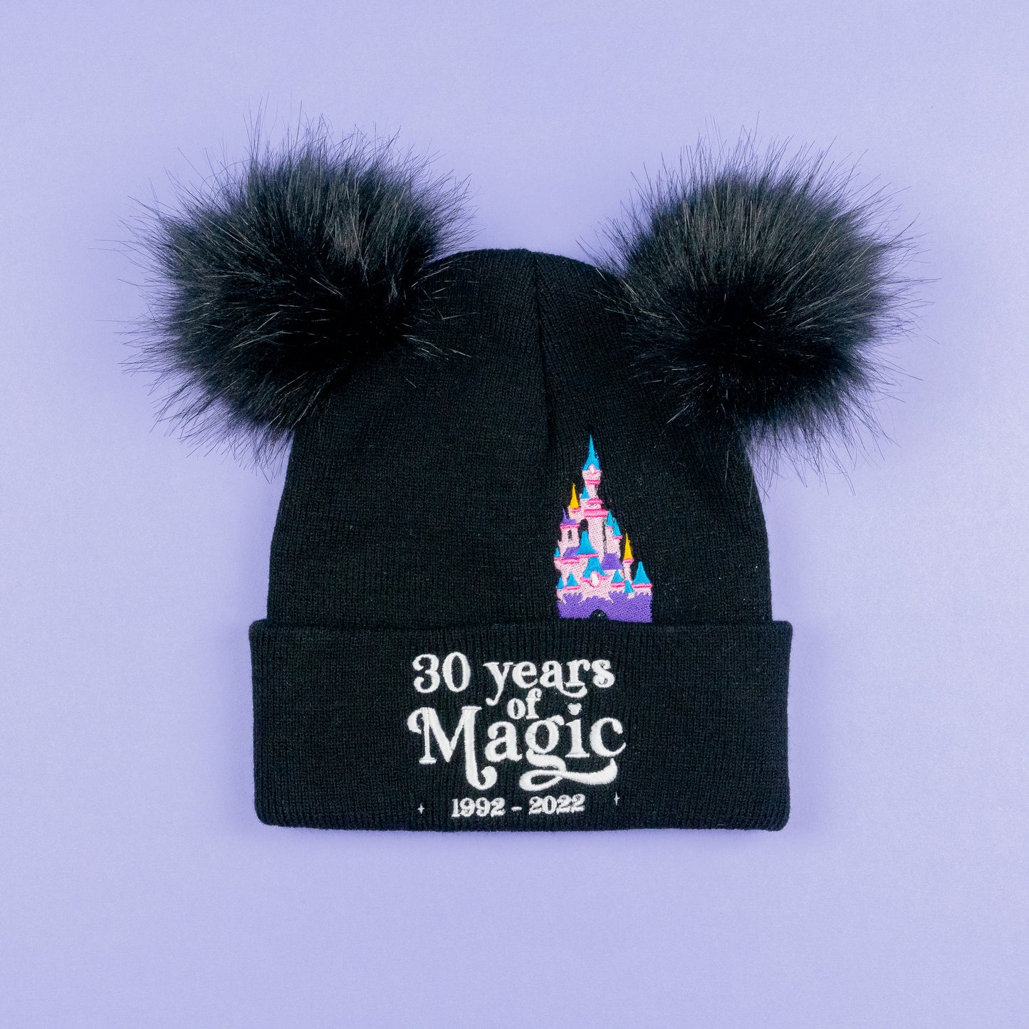 Seconds - DLP 30th Black Pom Pom Beanie