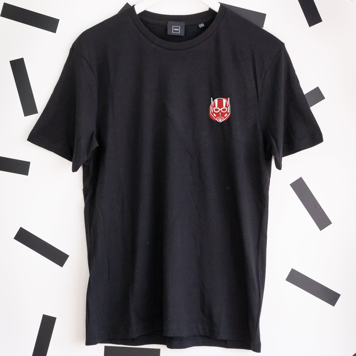 Antman Embroidered T-Shirt - Black
