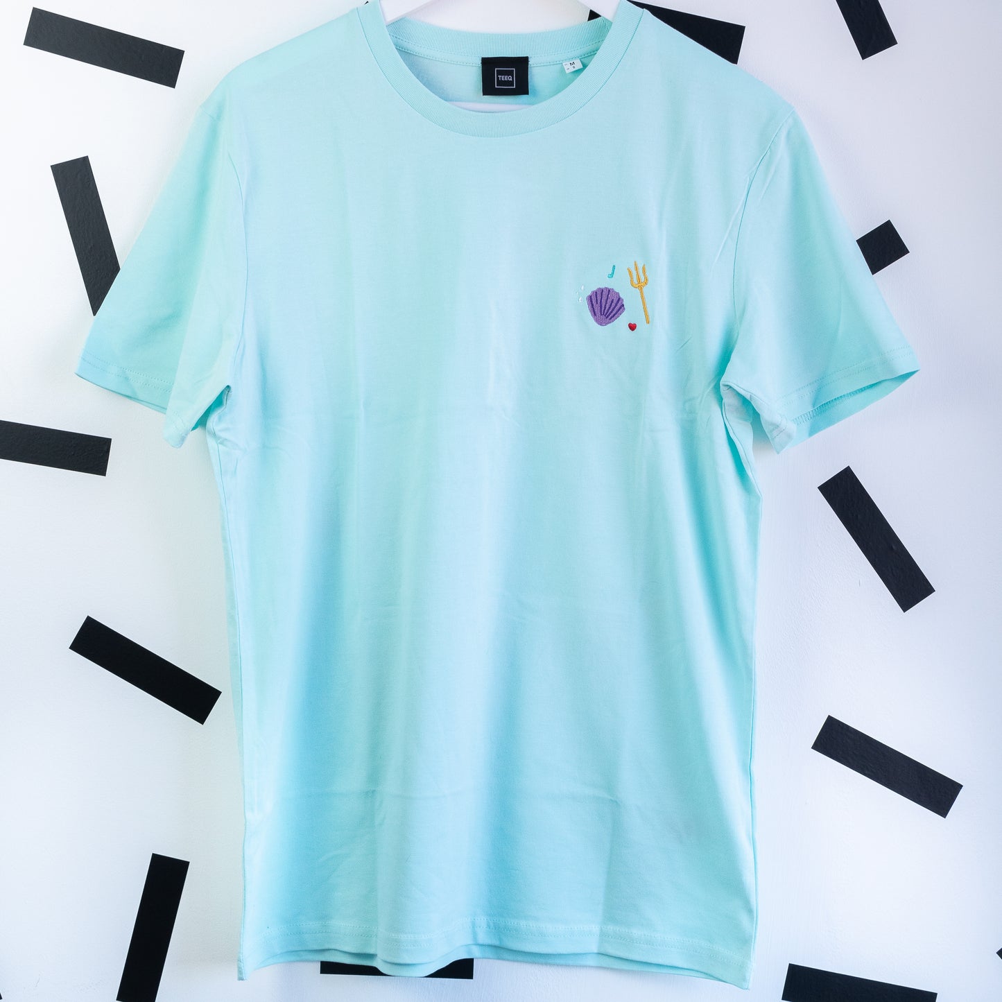 Ariel Embroidered T-Shirt - Mint