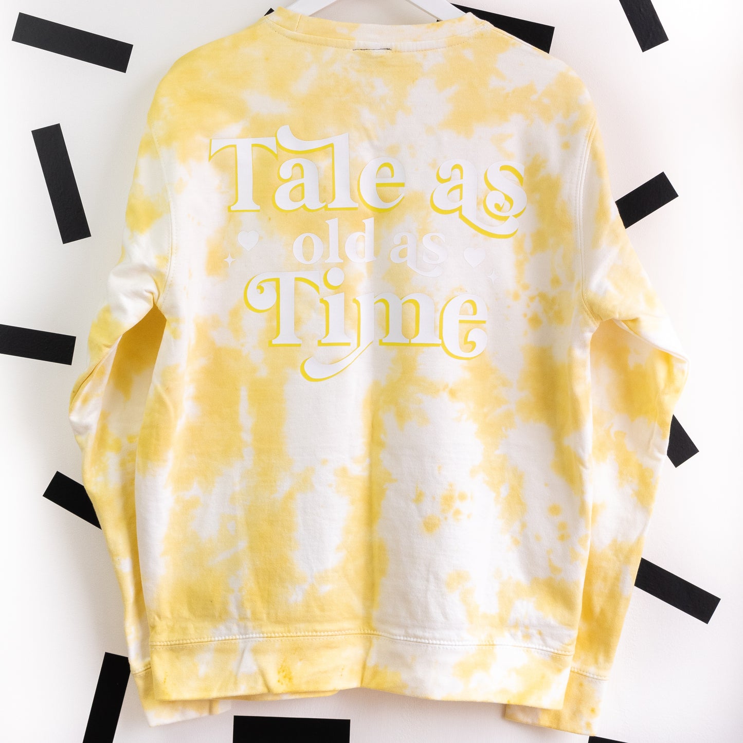 Belle Embroidered Tie Dye Jumper