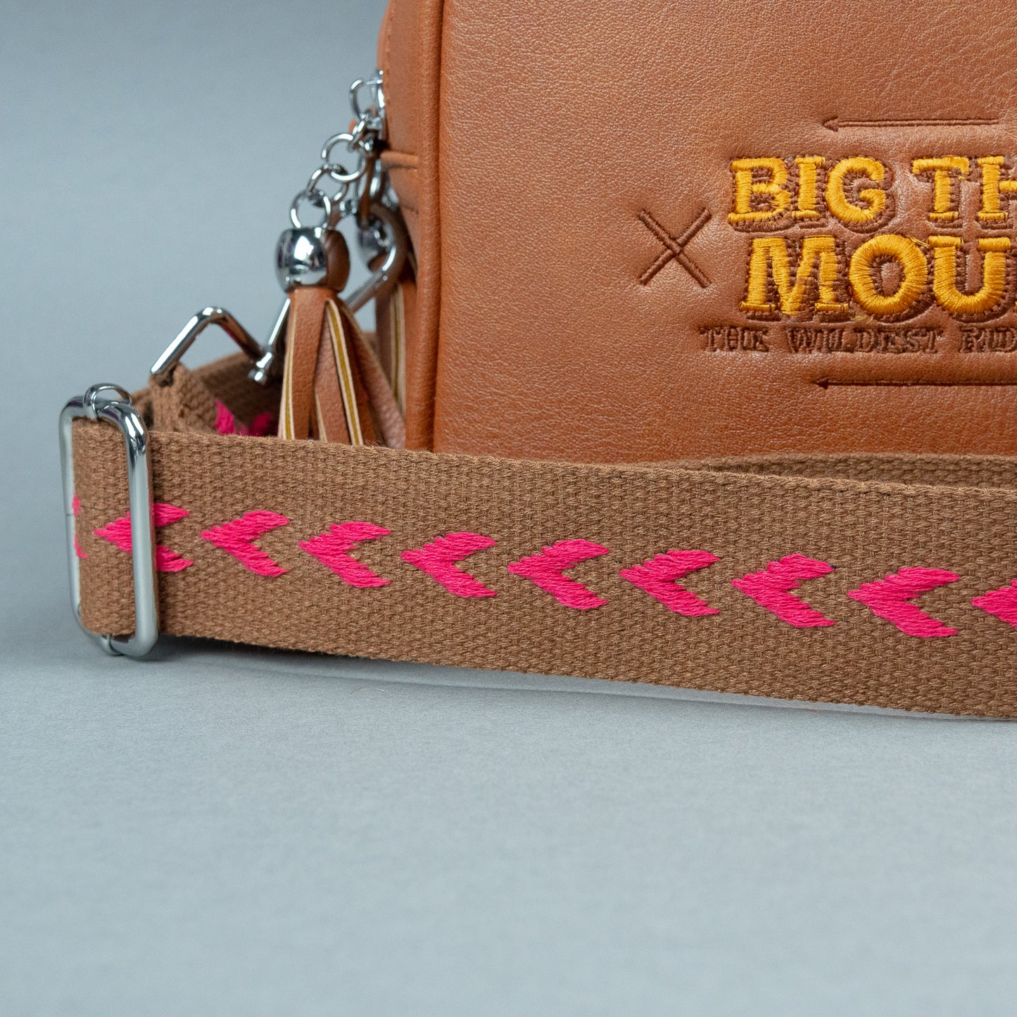 Big Thunder Mountain Embroidered Cross Body Bag