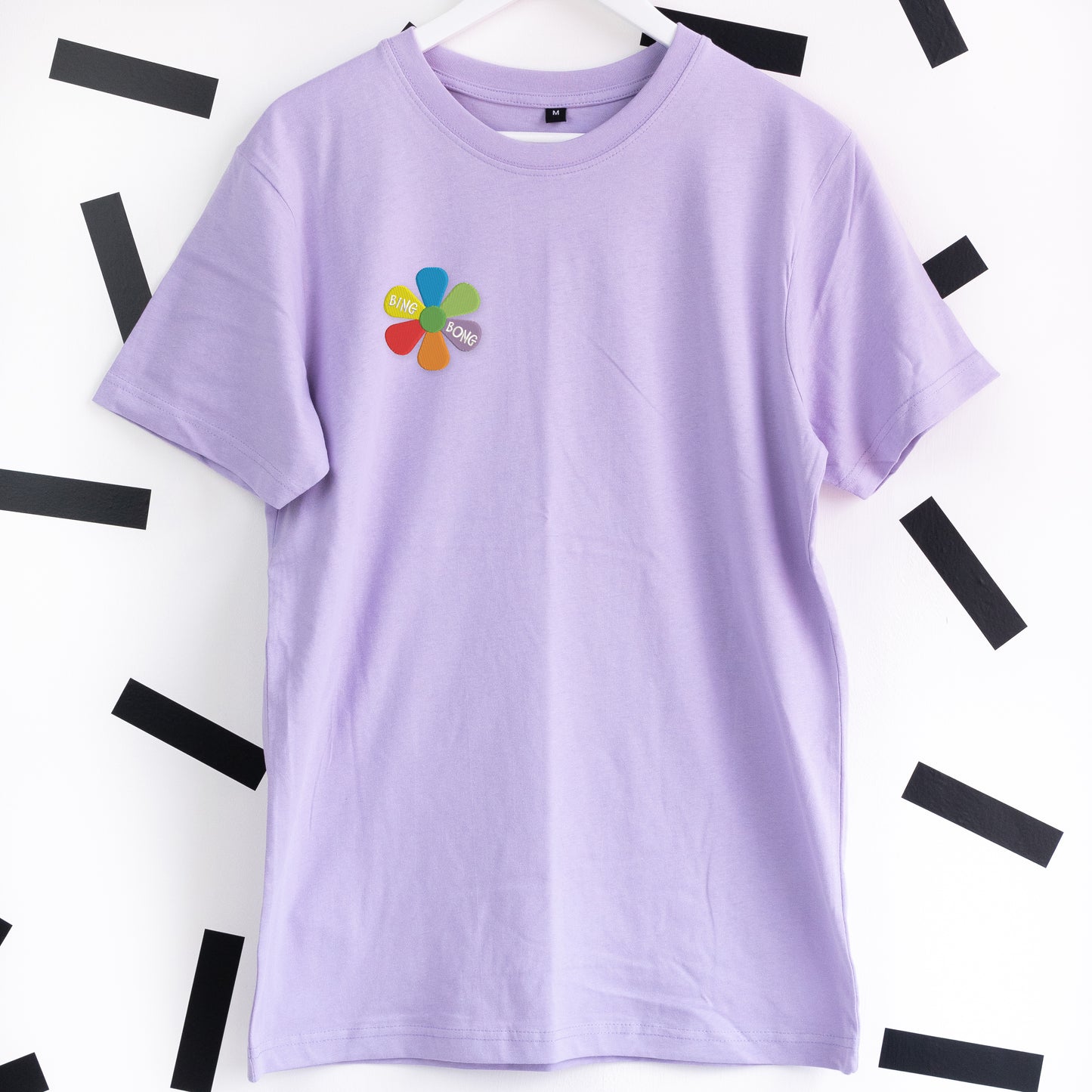 Bing Bong Embroidered T-Shirt - Purple