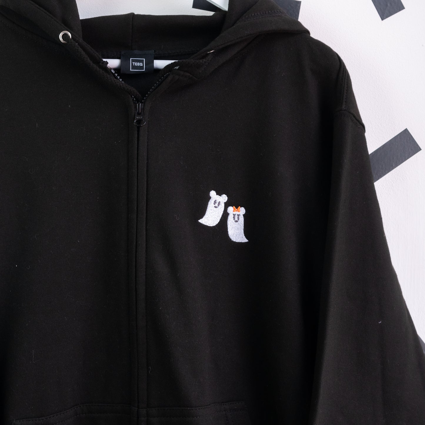 Boo To You Mickey & Minnie Ghosts Zip Up Hoodie