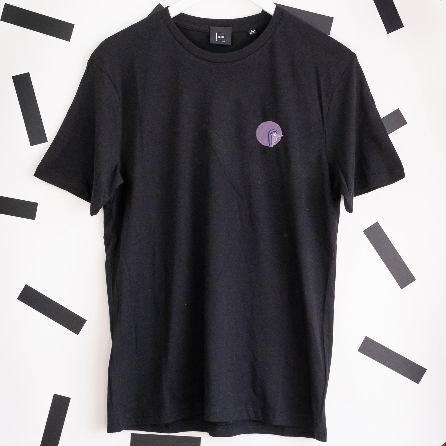 Ennui Embroidered T-Shirt - Black