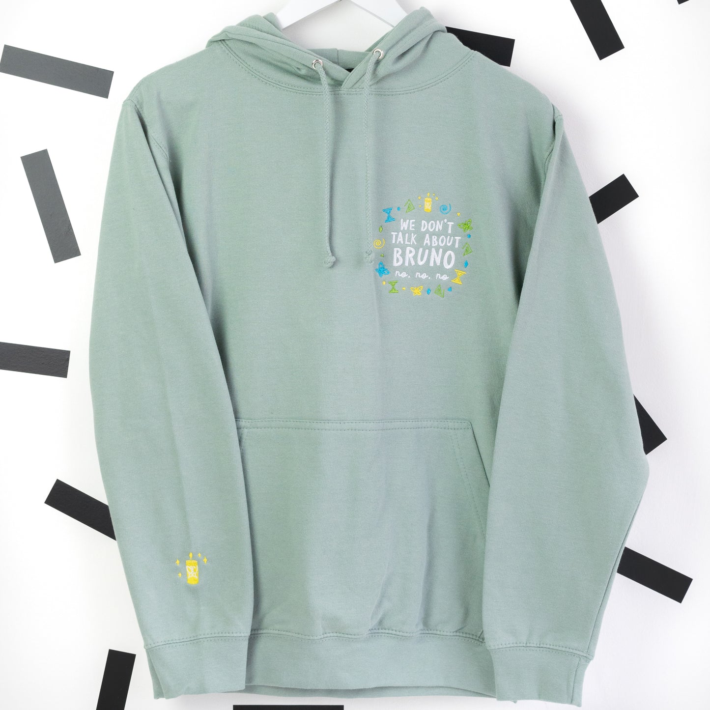 "We Don't Talk About Bruno" Embroidered Hoodie