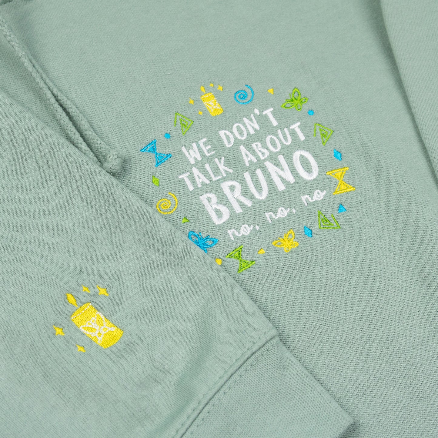 "We Don't Talk About Bruno" Embroidered Hoodie
