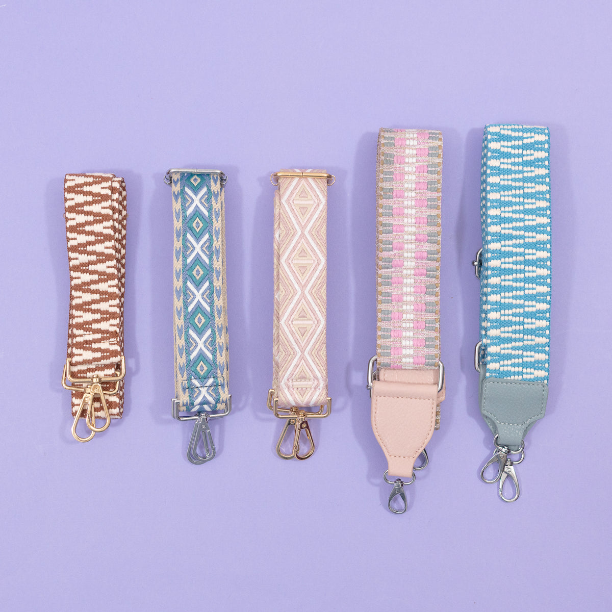 Sample - Pattern Coloured Bag Straps