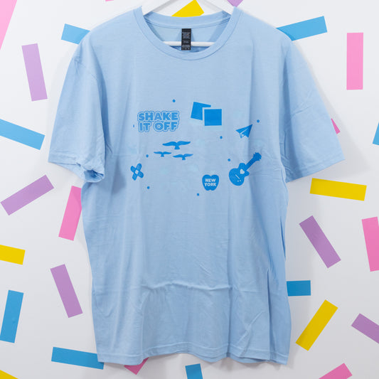 Sample - Taylor Swift 1989 Unisex T-Shirt - Light Blue