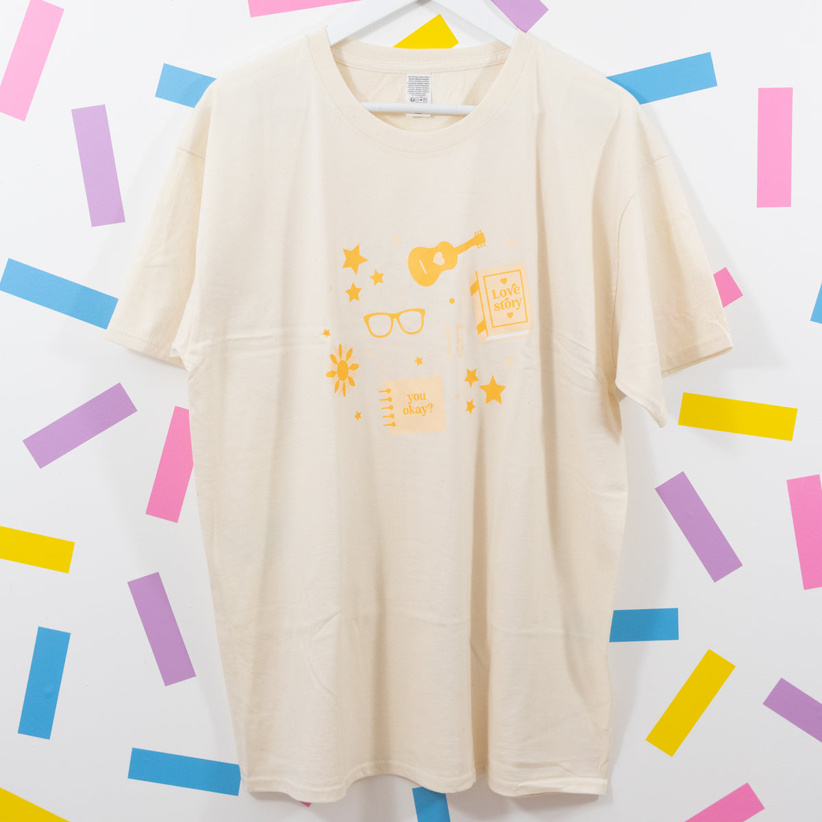 Sample - Taylor Swift Fearless Natural Unisex T-Shirt