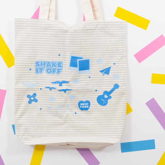 Sample - Taylor Swift 1989 Stripe Tote Bag