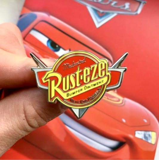 Cars Rusteze Enamel Pin