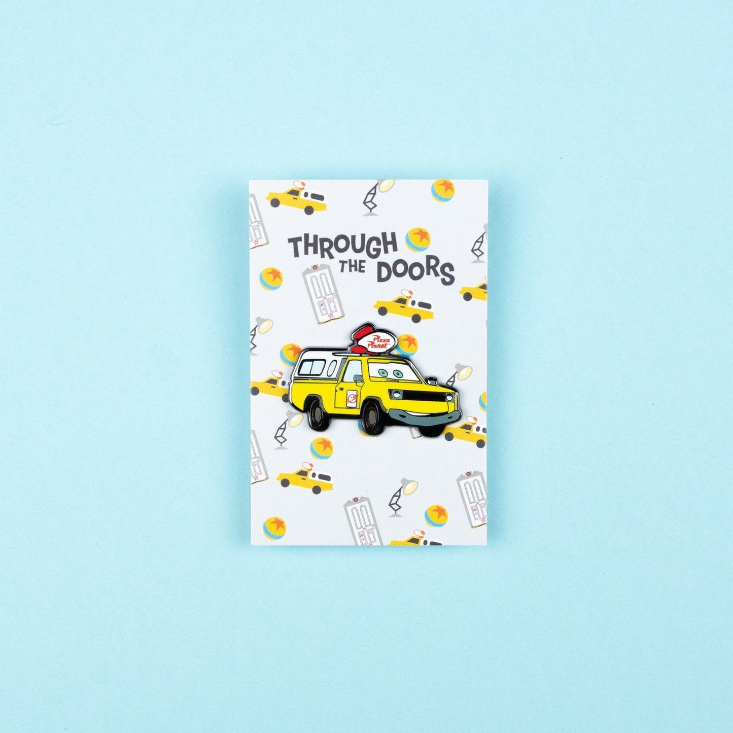 Cars Universe Pizza Planet Truck Enamel Pin