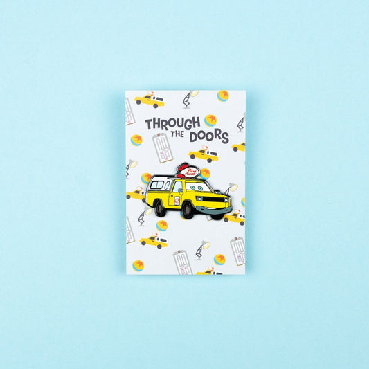 Cars Universe Pizza Planet Truck Enamel Pin