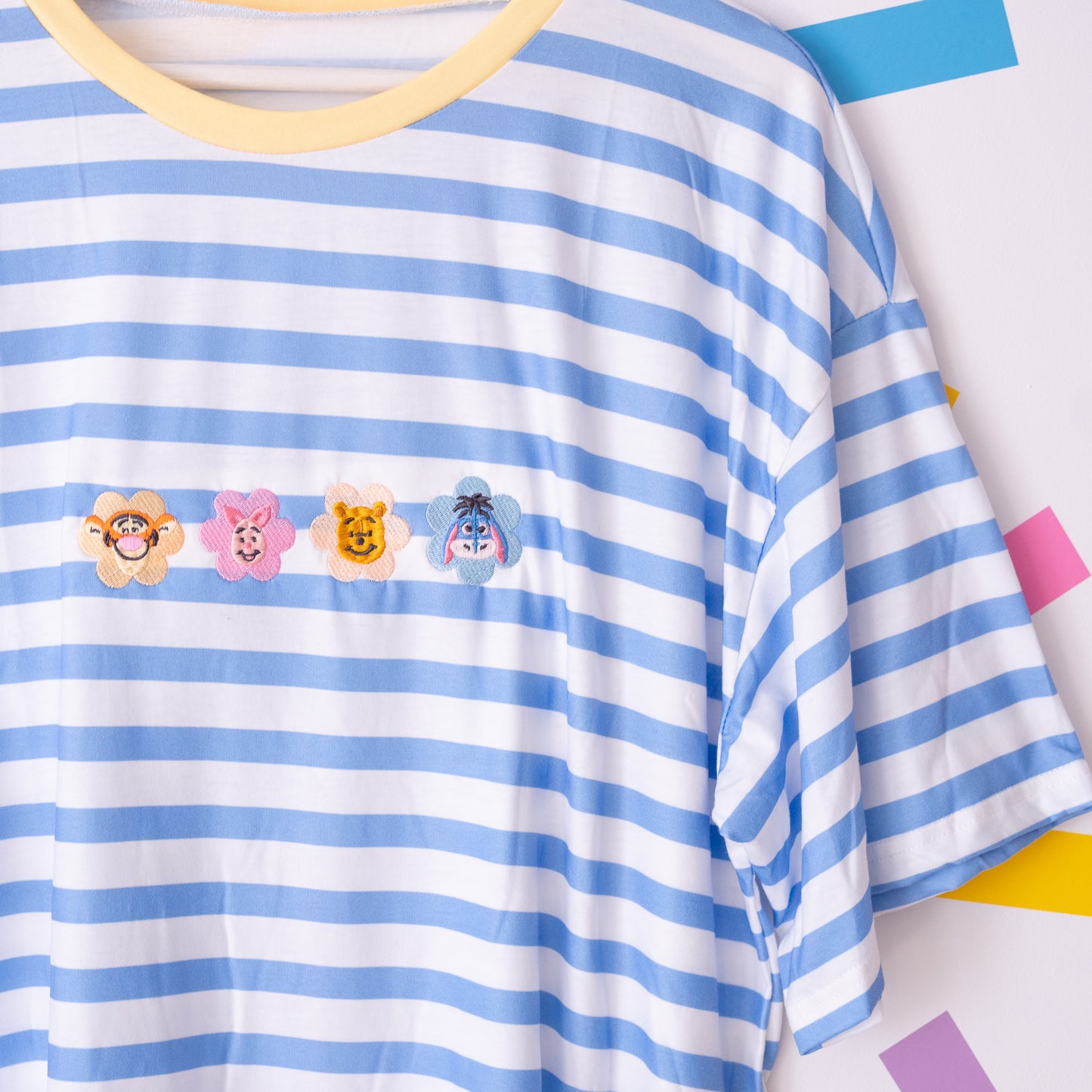 Winnie & Pals Embroidered Stripe Tee