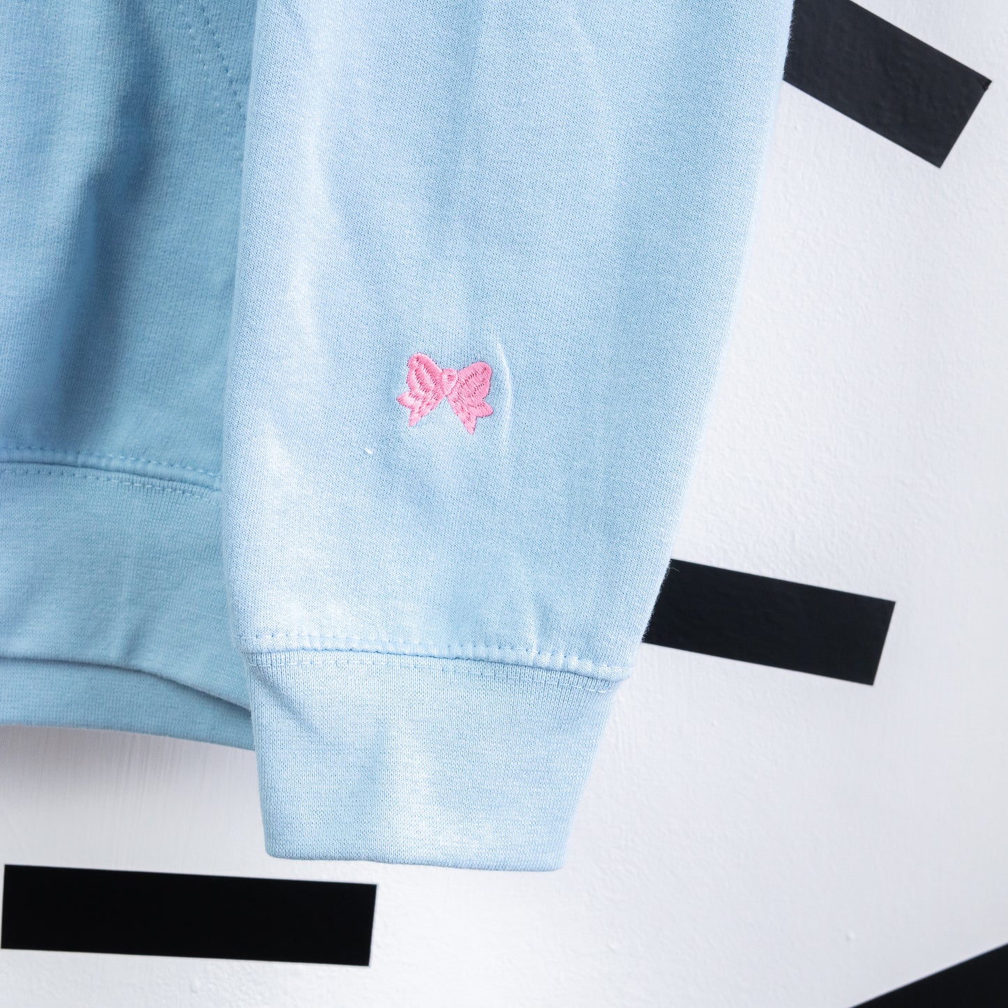 Cinderella Embroidered Light Blue Hoodie