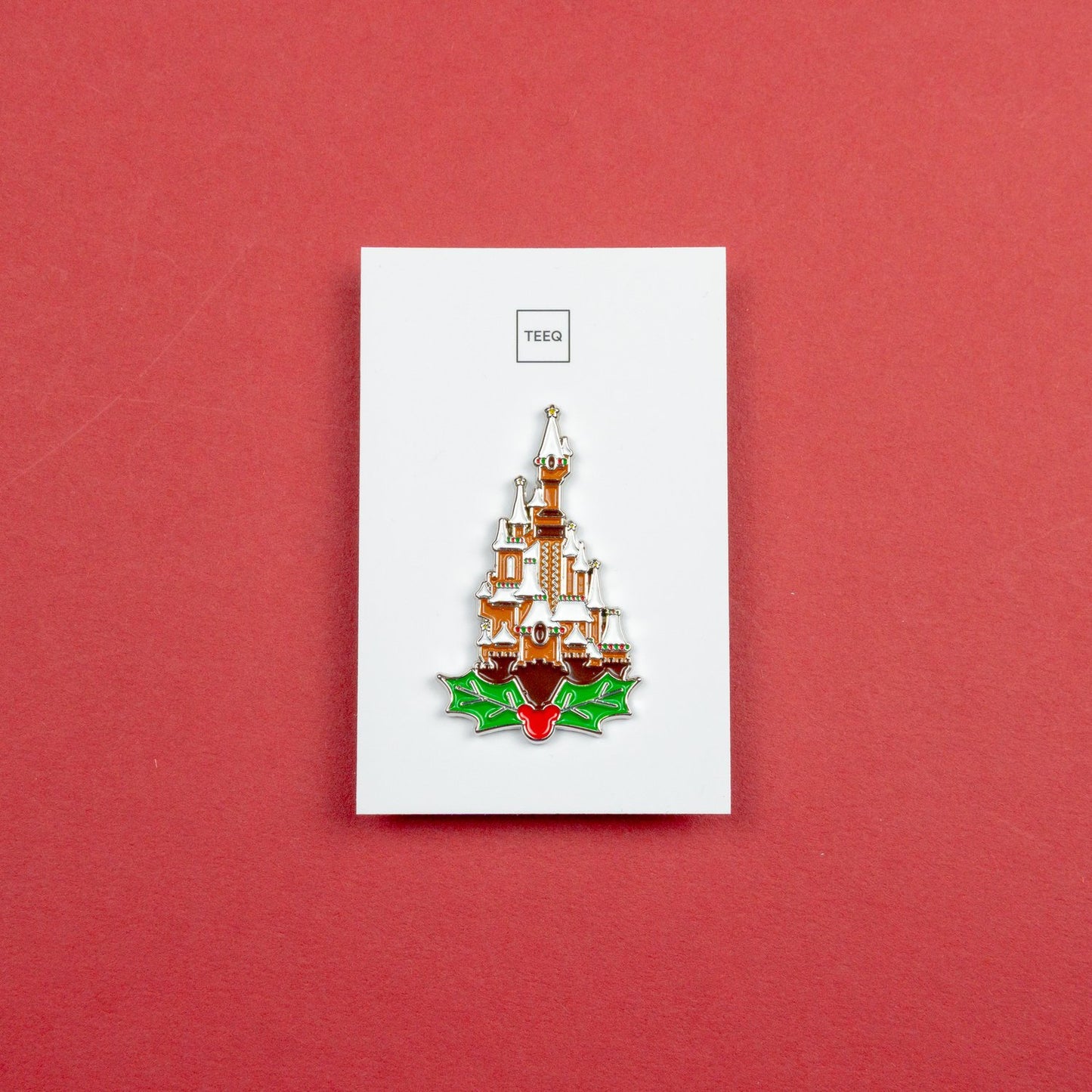 DLP Gingerbread Castle Enamel Pin