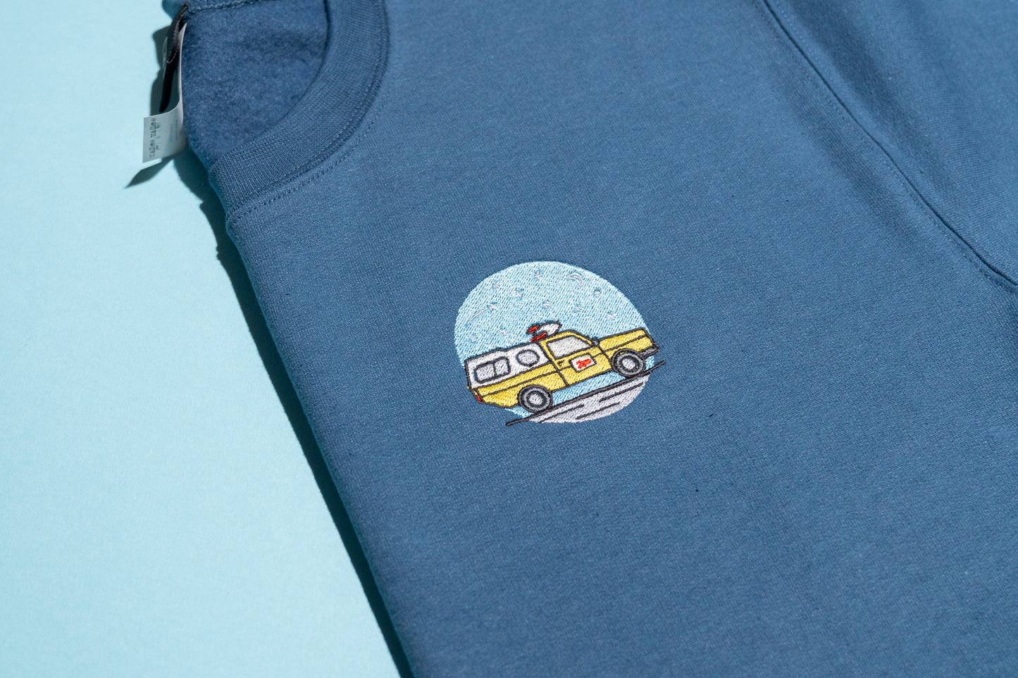 Pizza Planet Embroidered Jumper
