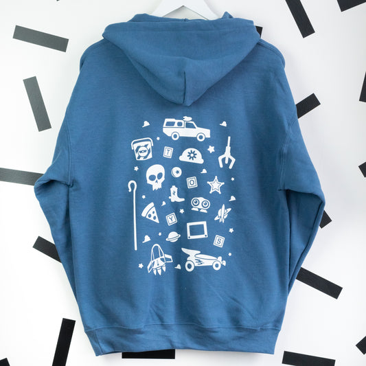 Sample - To Infinity Blue Hoodie - Medium