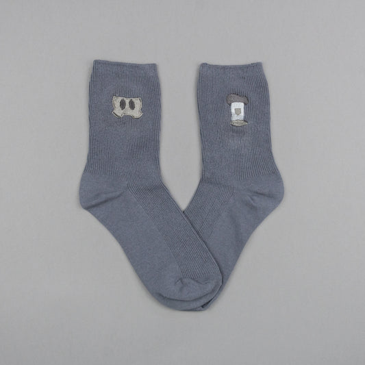 Steamboat Mouse Embroidered Socks