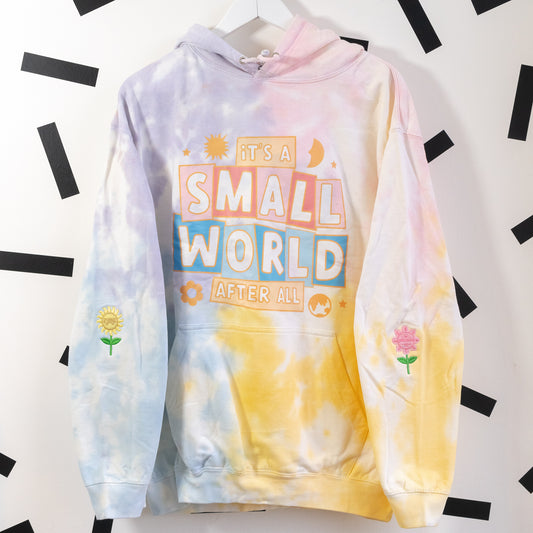 Sample - Small World Embroidered Sleeves Hoodie