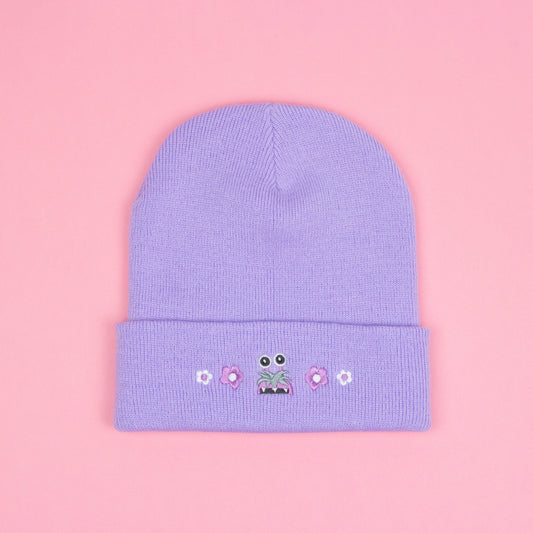 Kitty! Boo Embroidered Beanie