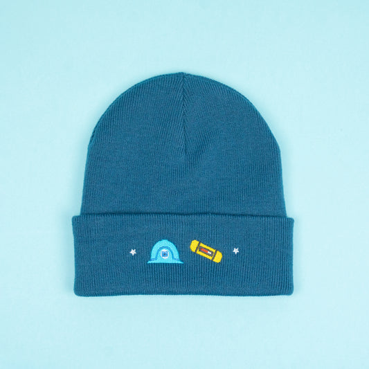 Monsters Embroidered Beanie