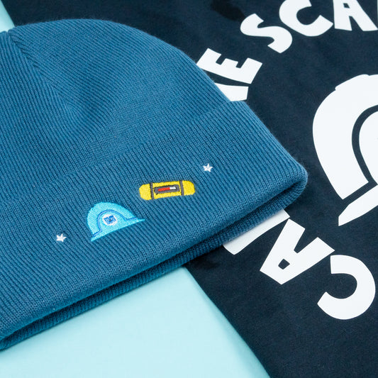 Monsters Embroidered Beanie
