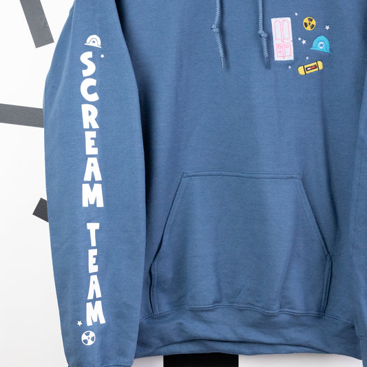 Monsters Embroidered Hoodie