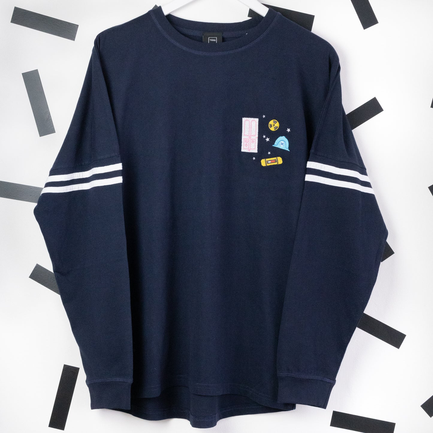 Monsters Embroidered Jersey