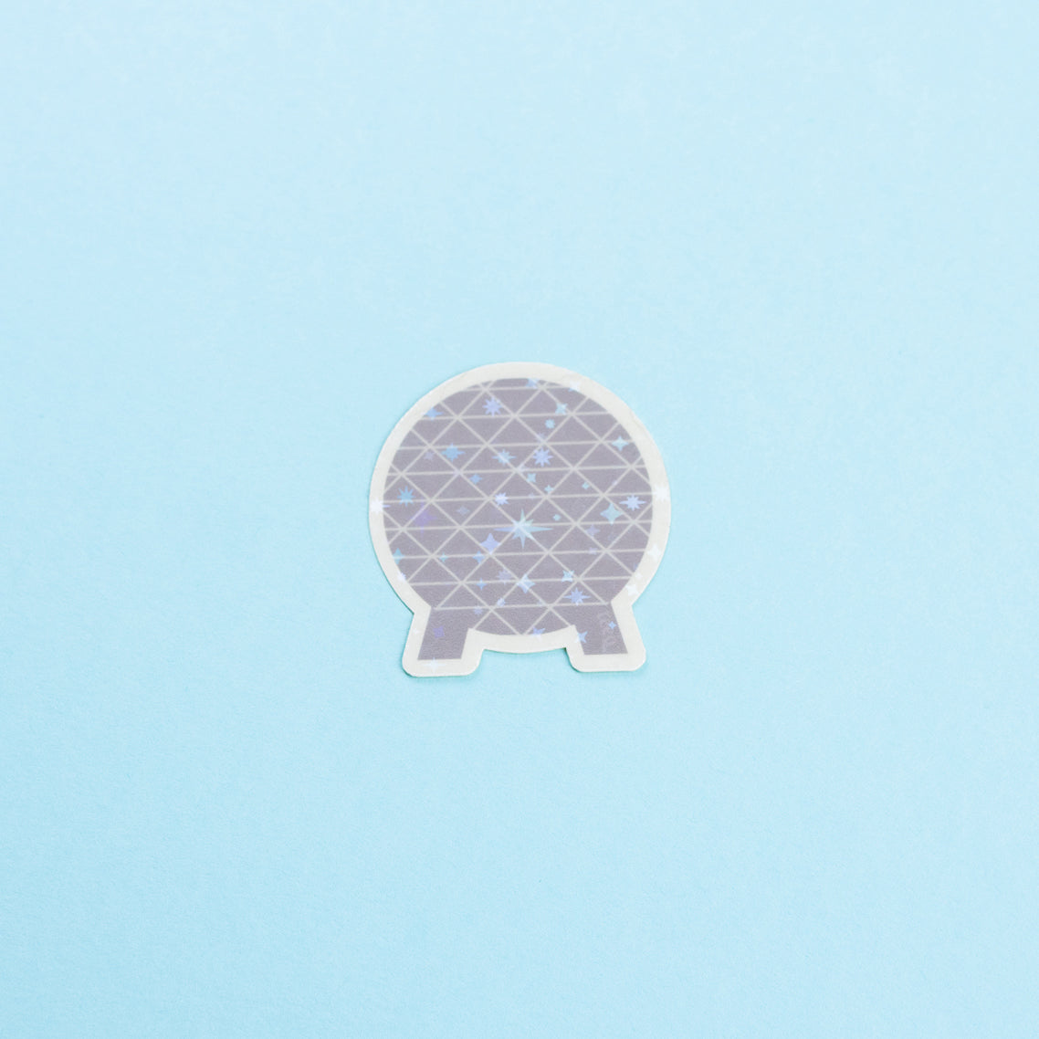 Walt Disney World Park Sparkly Vinyl Stickers