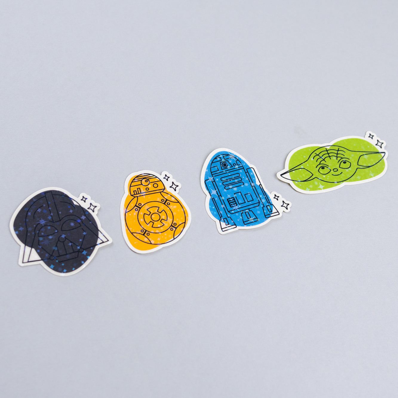 Star Wars Sparkly Vinyl Stickers