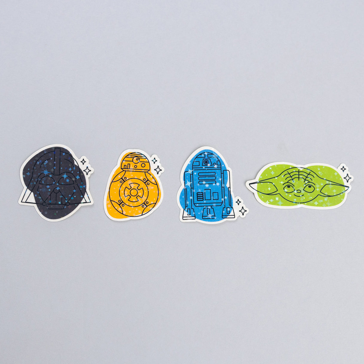 Star Wars Sparkly Vinyl Stickers