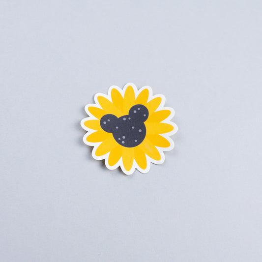 Mickey Sunflower Vinyl Stickers