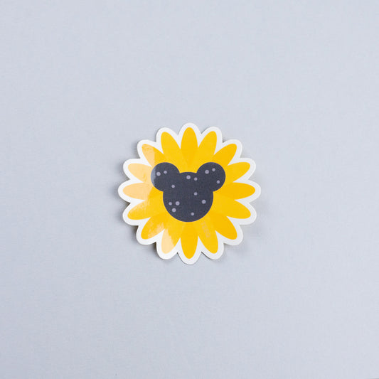 Mickey Sunflower Vinyl Stickers