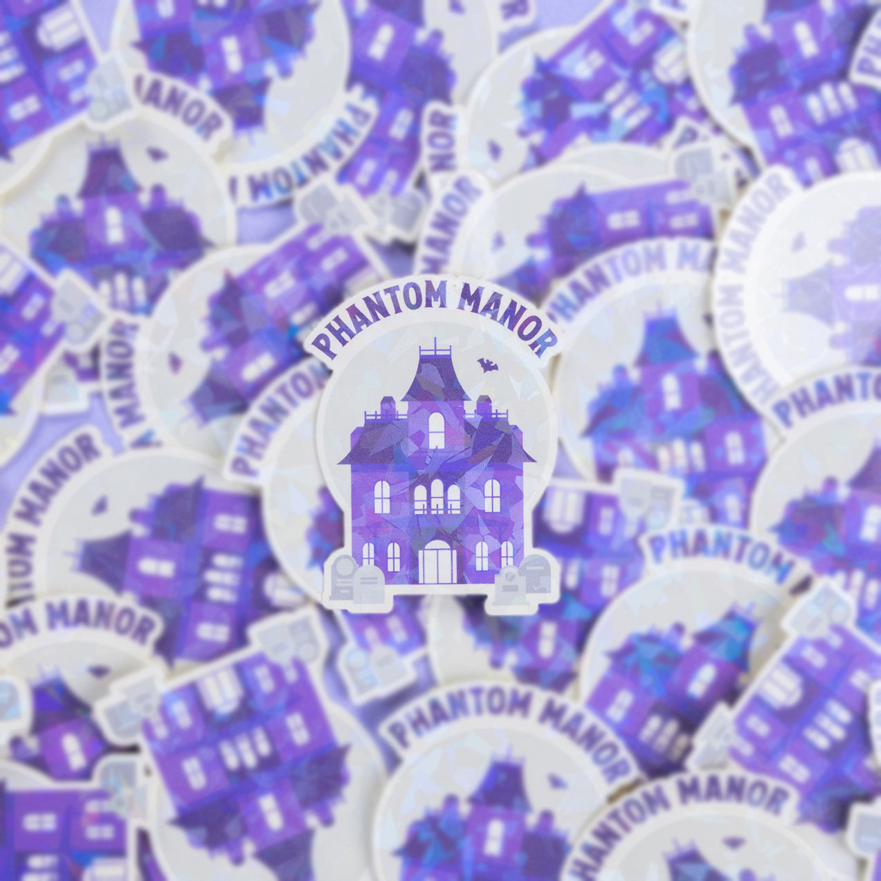 Phantom Manor Sparkly Vinyl Stickers