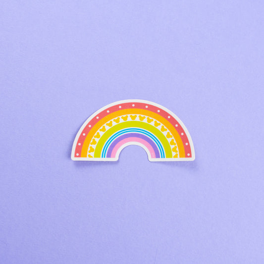 Mickey Rainbow Vinyl Stickers