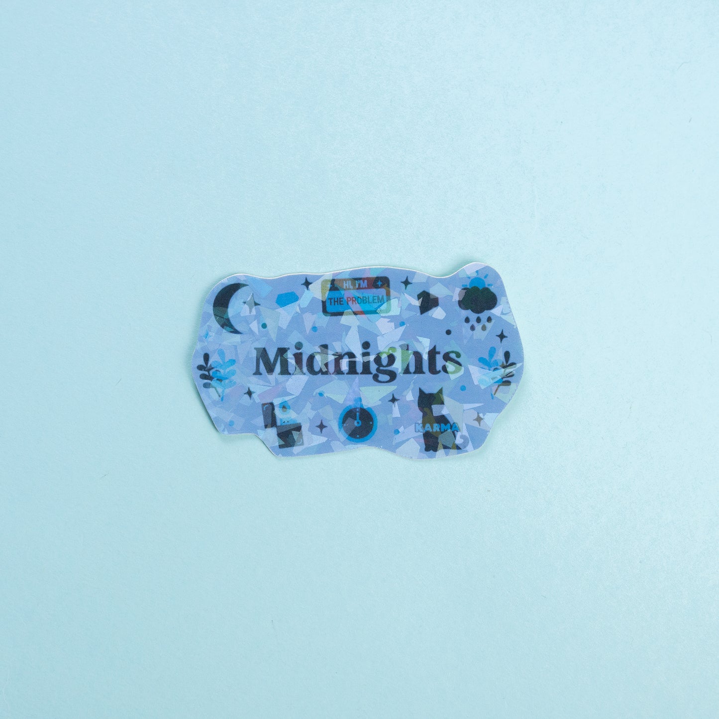 Taylor Swift Era Sparkly Vinyl Stickers
