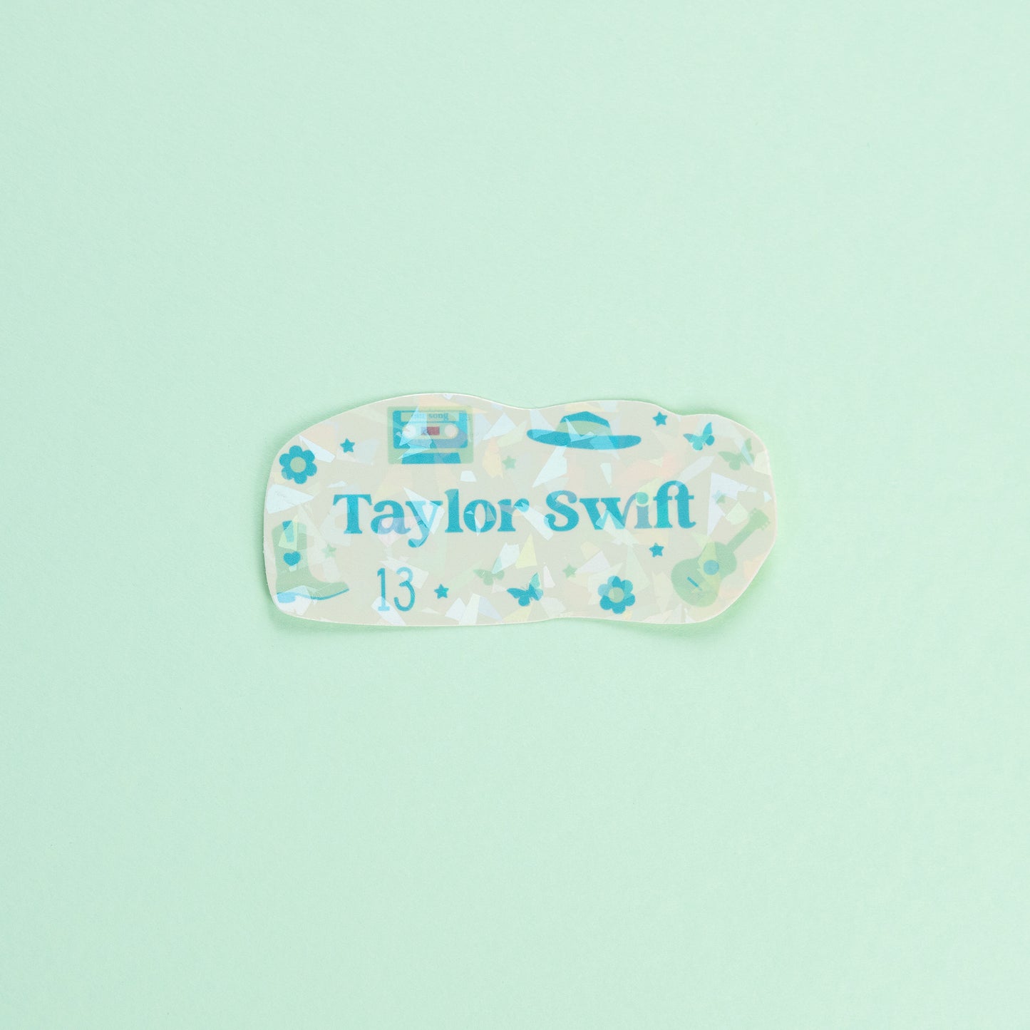 Taylor Swift Era Sparkly Vinyl Stickers