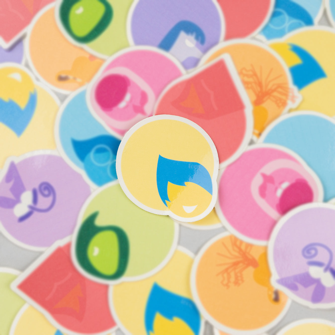 Inside out Vinyl Stickers