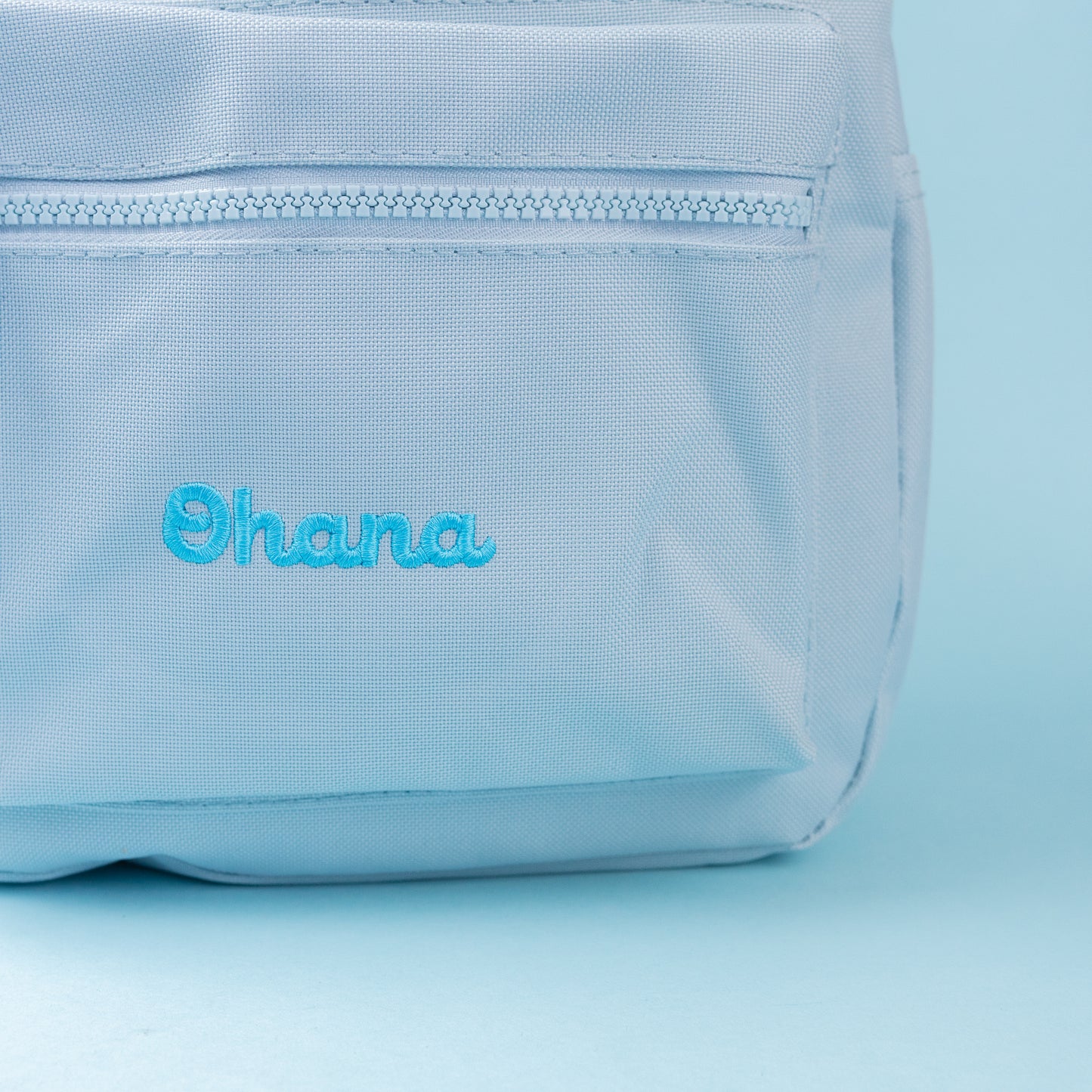 Stitch Floral Embroidered Mini Backpack