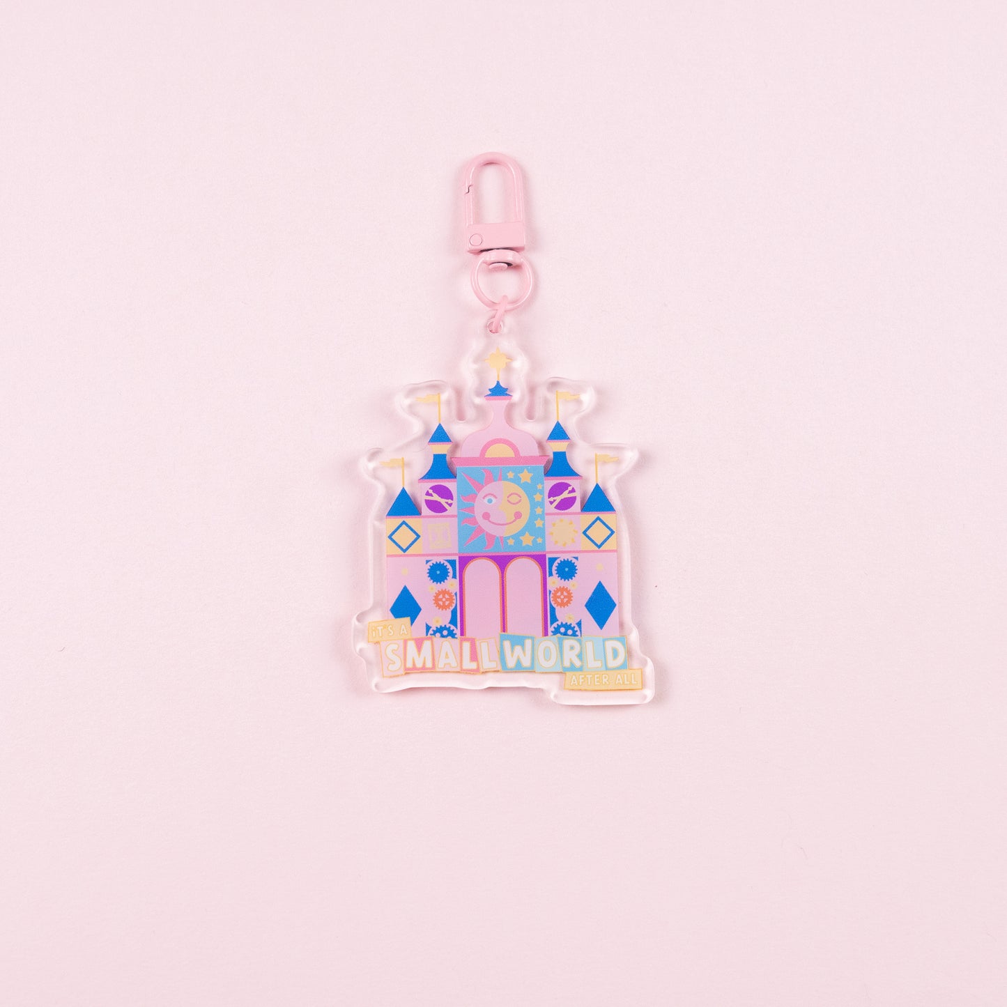 It's A Small World Keyring