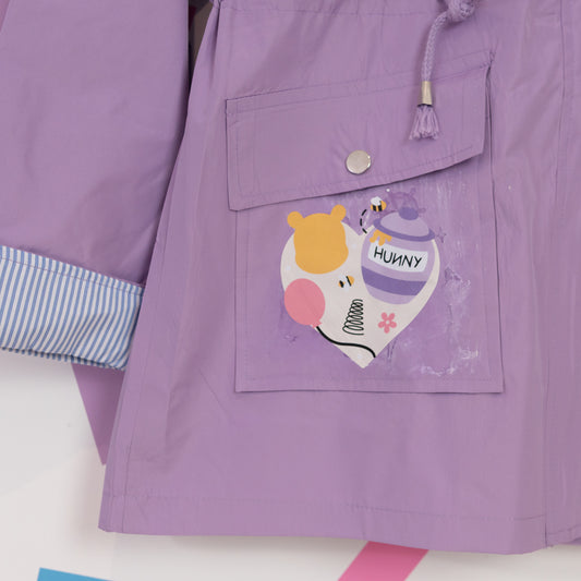 Sample/Seconds - Winnie Heart Purple Coat - Small