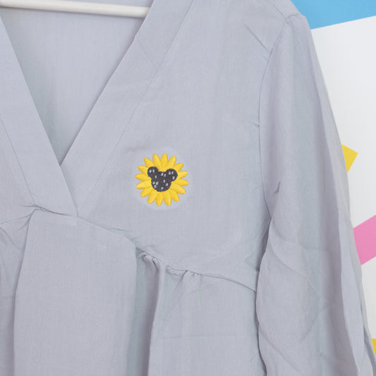Sample - Mickey Sunflower Grey Dress