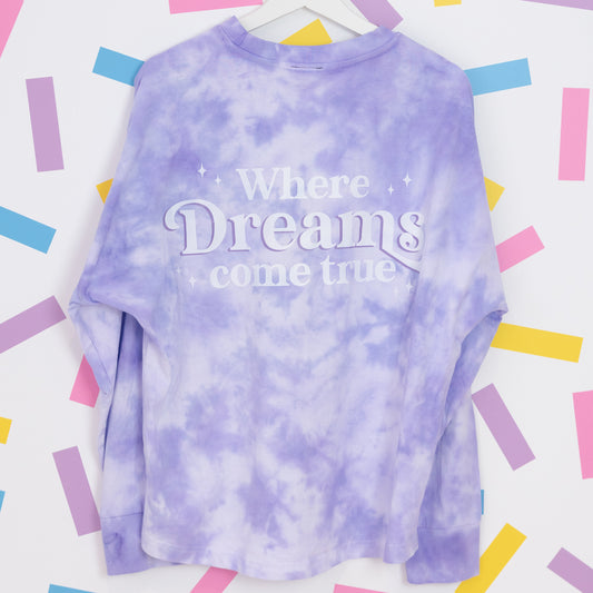 Sample - Castle Tie Dye Purple Jersey - Medium