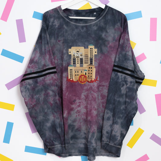 Sample - Tower of Terror Printed Tie Dye Jersey - 2XL