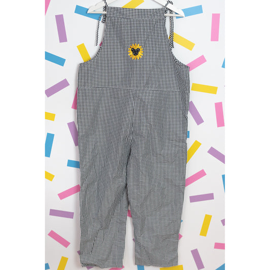 Sample - Mickey's Sunflower Gingham Dungarees