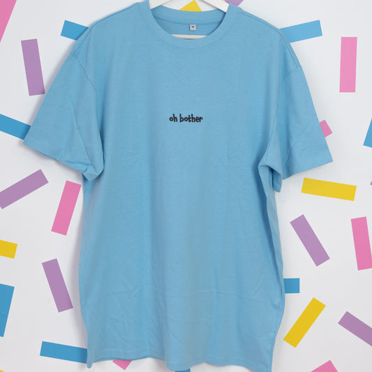 Sample - Oh Bother Blue Oversize Tee